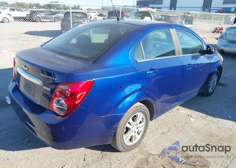 2013 Chevrolet Sonic Lt Auto z USA, uszkodzony, nr VIN 1G1JC5SB2D4169581